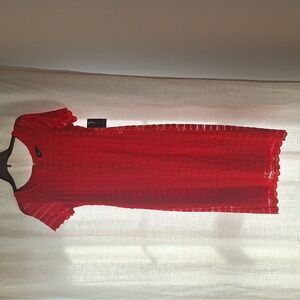 NWT Red lace dress